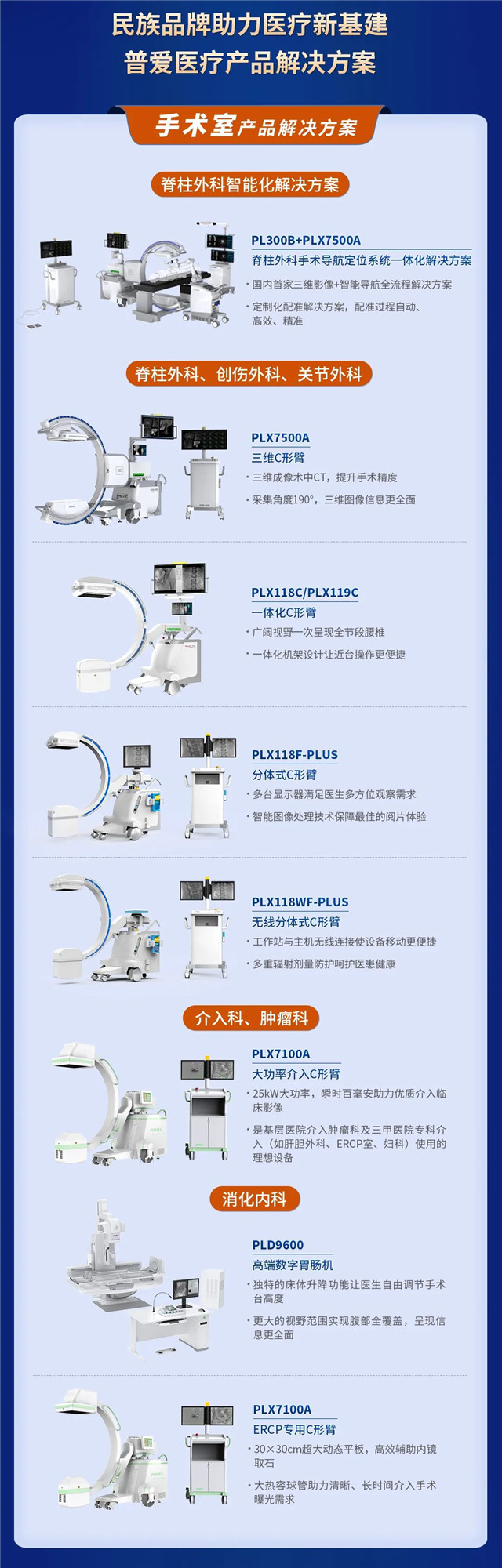 普爱医疗提供整体解决方案